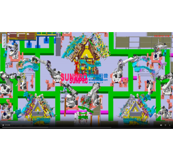 数字化仿真环境模拟视频